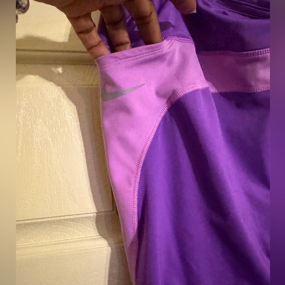 Nike Purple Dry fit cropped workout tights size 3x - Picture 4 of 6